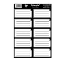 Etichete scolare negru