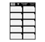 Etichete scolare negru