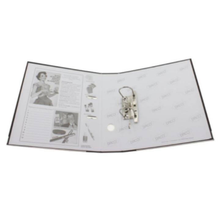 Biblioraft 8cm Daco fekete