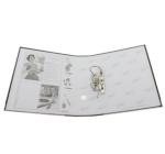 Biblioraft 8cm Daco fekete