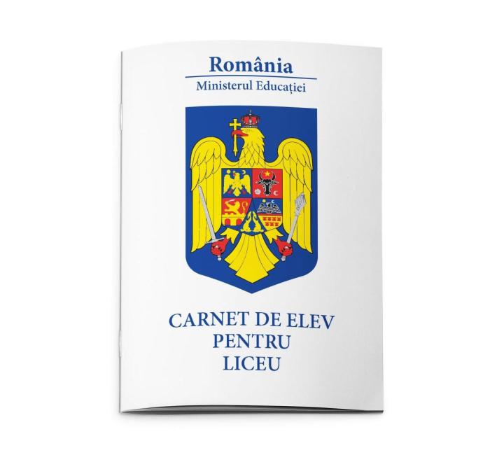 Carnet elev pentru liceul