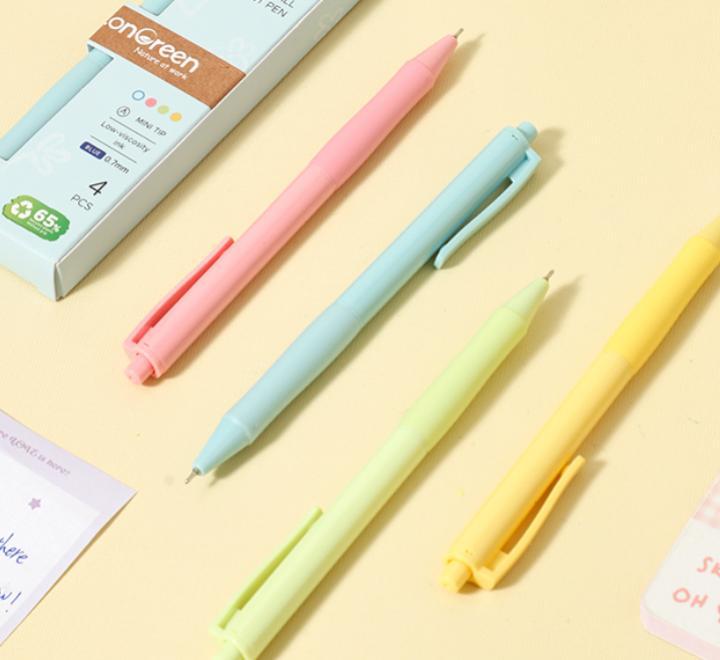 Pix set 4 buc cu mecanism 0.7mm albastru