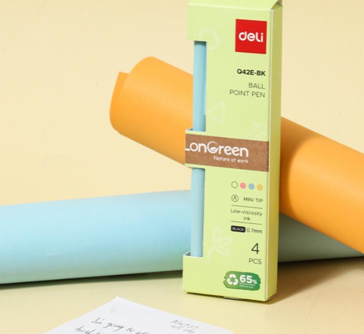 Pix set 4 buc cu mecanism 0.7mm negru