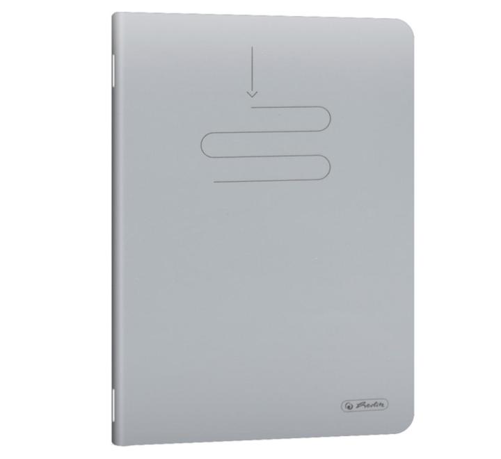 Füzet A4 60 lap Műanyag borító, kockás