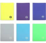 A4-es jegyzetfüzet, 144 pergamenlap, PP spirálkötés