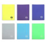 A4-es jegyzetfüzet, 96 pergamenlap, PP spirálkötés