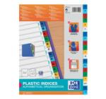 Műanyag index elválasztó A-Z Oxford