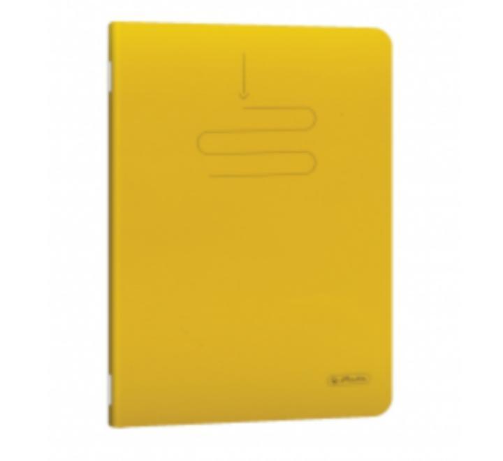 Füzet A4 60 lap Műanyag borító, kockás