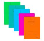 Caiet A5 48 file patratele coperta plastic