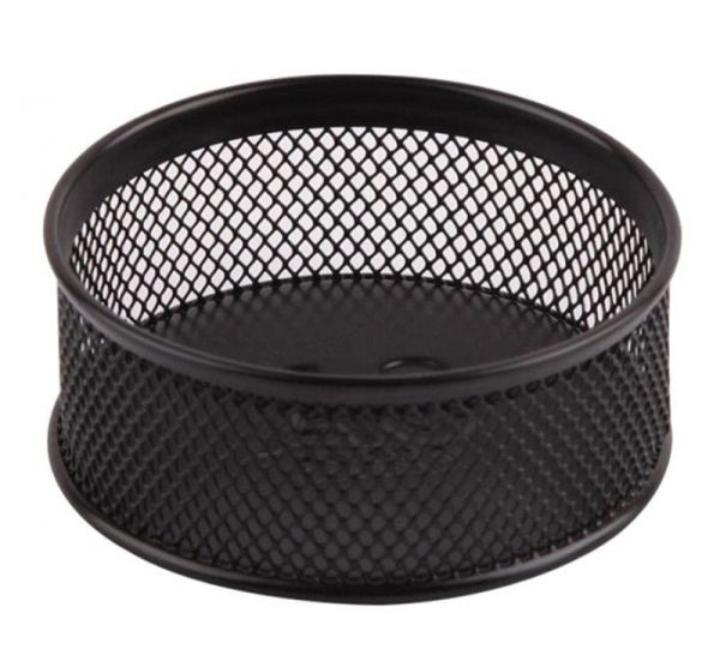 Suport agrafe negru mesh Fornax