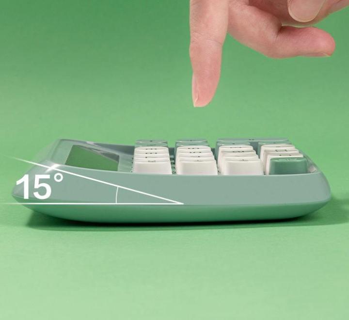 Calculator 12dig  Retro M36 verde Deli