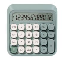 Calculator 12dig  Retro M36 verde Deli