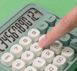 Calculator 12dig  Retro M36 verde Deli