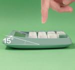 Calculator 12dig  Retro M36 verde Deli