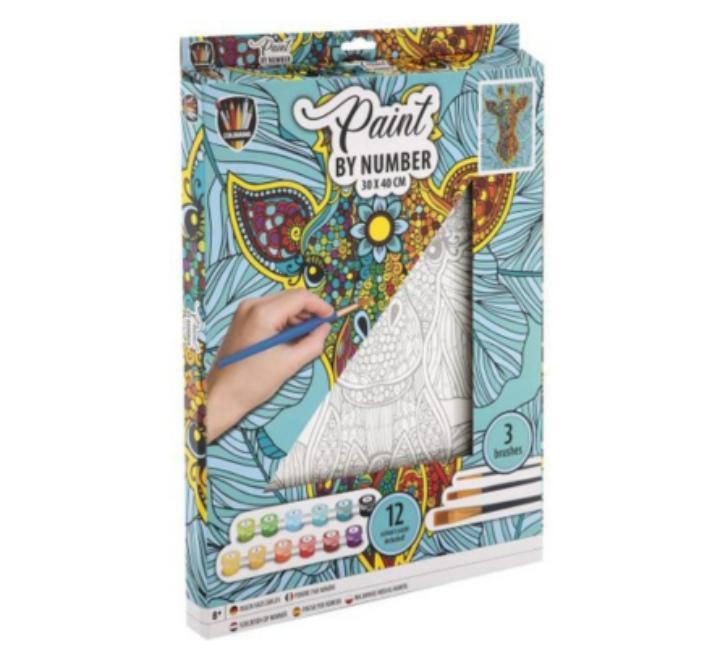 Pictura numere panza 30x40+12 guase