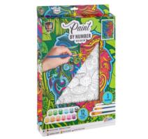 Pictura numere panza 30x40+12 guase