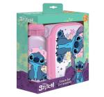 Lunch box 800ml, Water, Aluminium500ml set Lilo&Stit