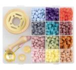 Set Ceara 12cul+2 sigilii+ lingura+ plita incalzit ceara