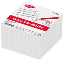 Cub hartie alb 9x9cm 500 coli
