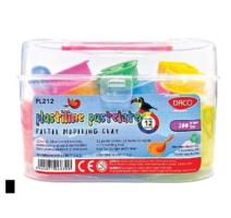 Gyurma 12 szín vödrös, Daco