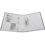 Biblioraft 8cm Daco fehér