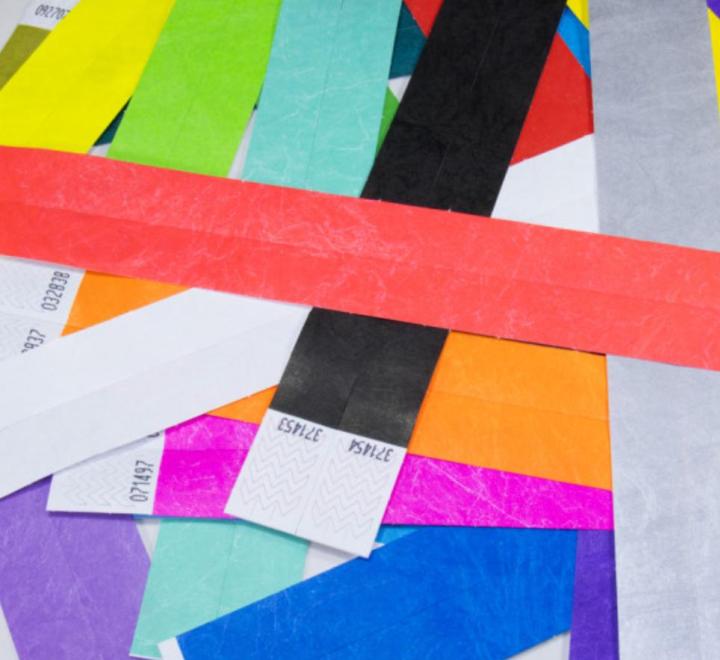 Bratara hartie negru