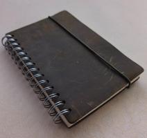 Vintage B6 bőr notesz