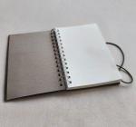 Vintage B6 bőr notesz