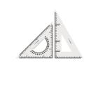 Vonalzó szett 28 cm Deli