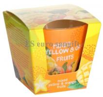 Lumanare -Mixed Yellow$Orange Fruits 115g