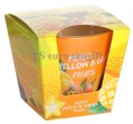 Lumanare -Mixed Yellow$Orange Fruits 115g