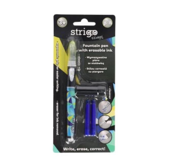 Stilou Strigo cu cerneala cu stergere Geometric