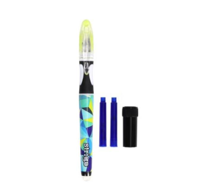 Stilou Strigo cu cerneala cu stergere Geometric