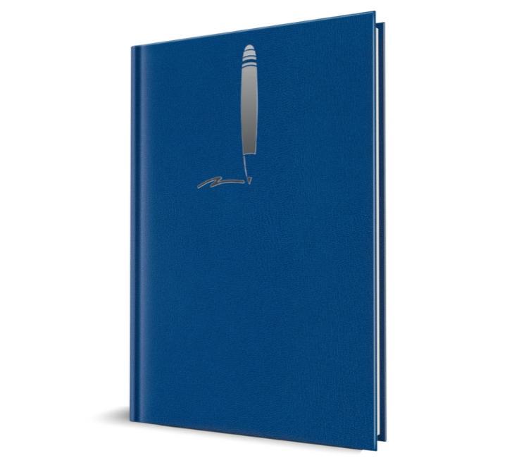 Agenda nedatata albastru