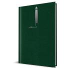 Határidőnapló dátum nélküli zöld