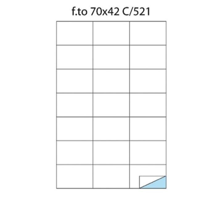 Etichete 21/A4 70x42mm