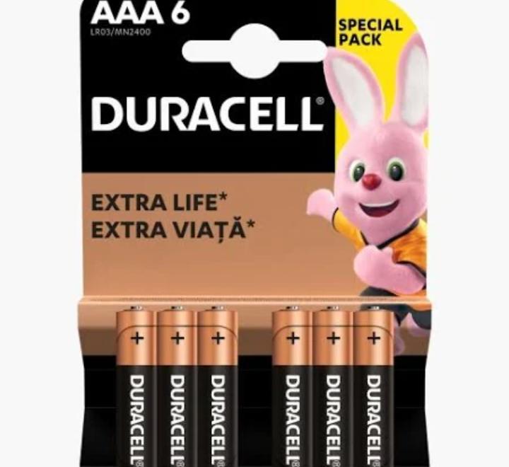 Duracell Basic AAA elem 4 db/csomag