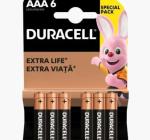 Duracell Basic AAA elem 4 db/csomag