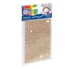 AccesoriI creatie diamante autoadezive galbene Fiorello