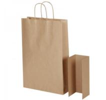 Punga hartie rasucite Colorate B4 kraft 26x35x12cm