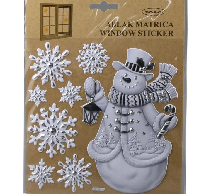 Abtibild Ablakfólia 18X18cm