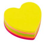 Notes adeziv 75x75mm 100 file Inima