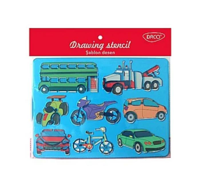 rajz sablon,jármüvek