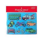 rajz sablon,jármüvek