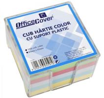 Cub hartie color cu suport 500 file