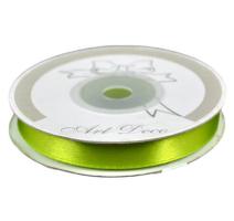 Panglica satin 10mmx25 verde