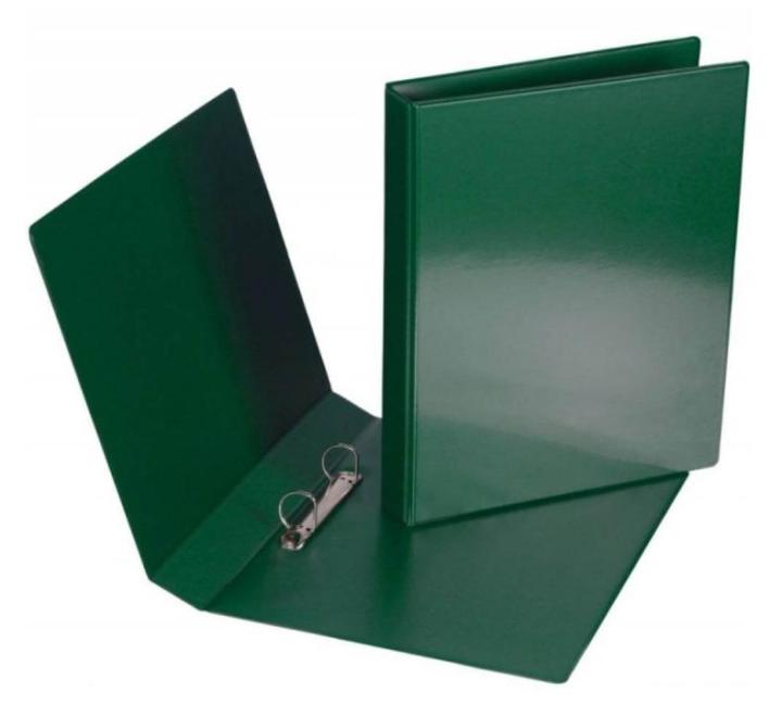 Caiet mecanic A4 2 inele verde