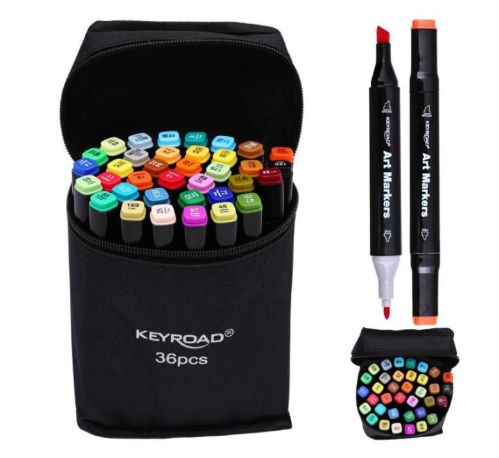 Marker 2 capete  36 culori