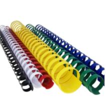 Inele plastic 22 mm Alb