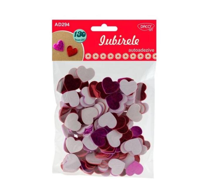 Szívecskék dekorgumiból Daco
